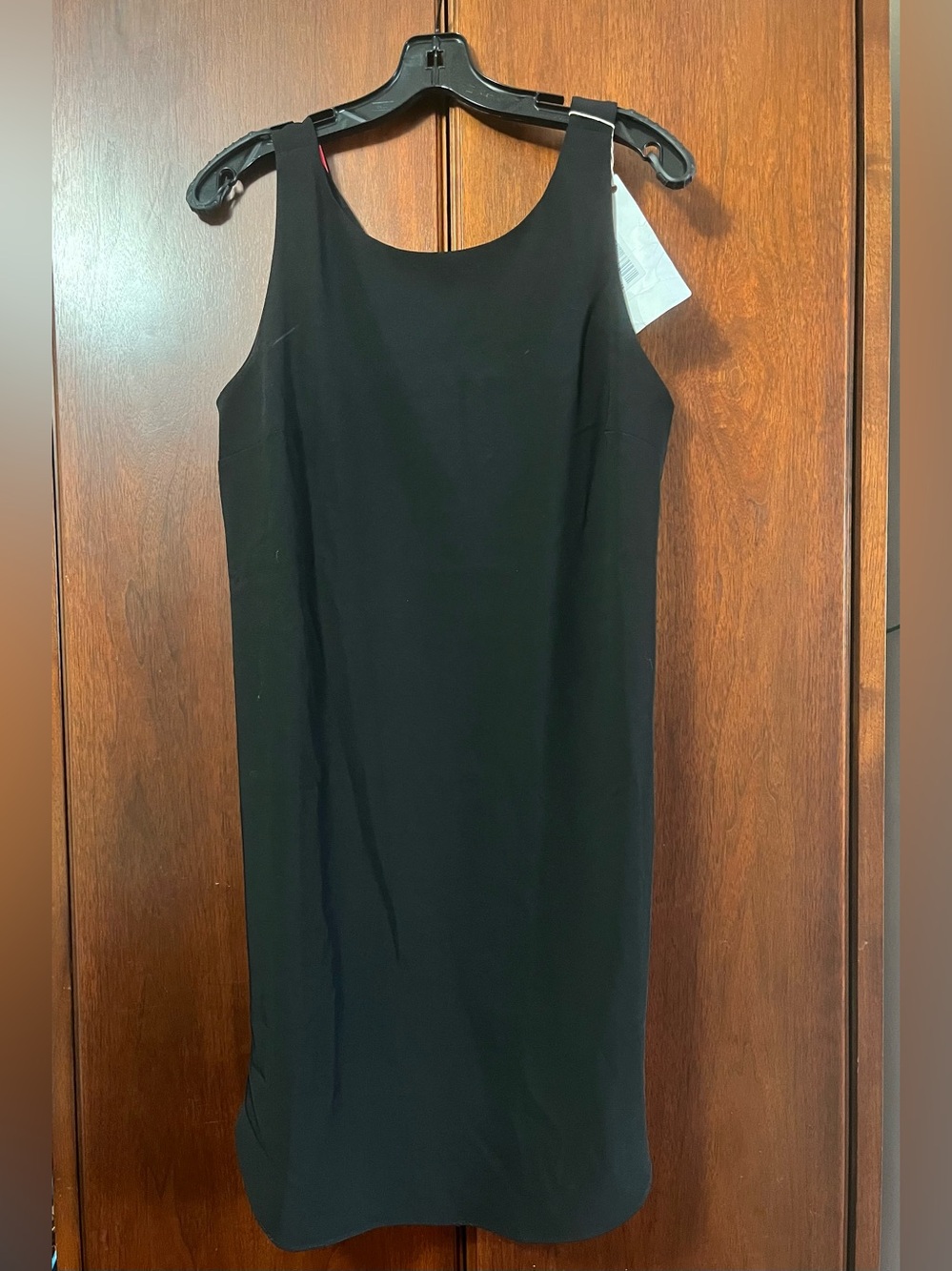 Armani Exchange Classic Black Sleeveless Dress